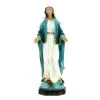 Statua Madonna Miracolosa In Resina Dipinta 40 Cm