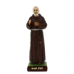 Statua San Padre Pio In Resina 40 Cm